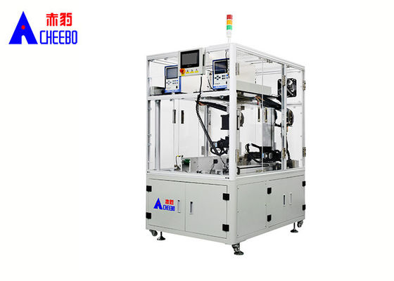 購入 円筒形の自動電池スポット溶接機 18650 両面 online manufacture